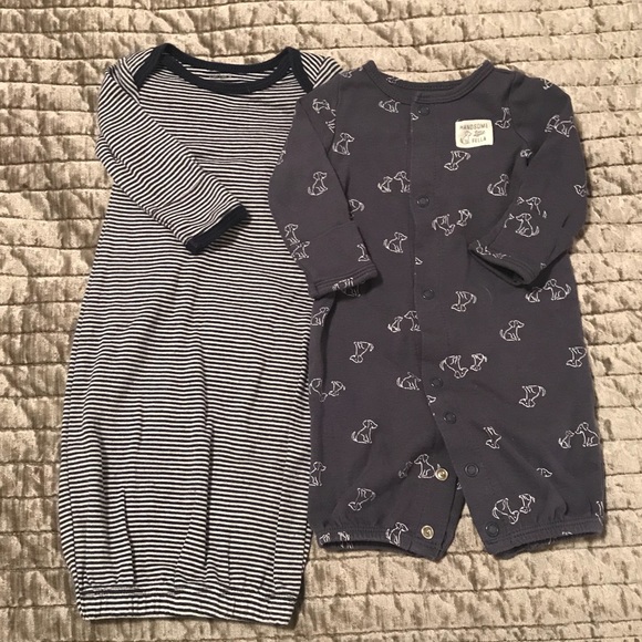 carter's convertible baby gown
